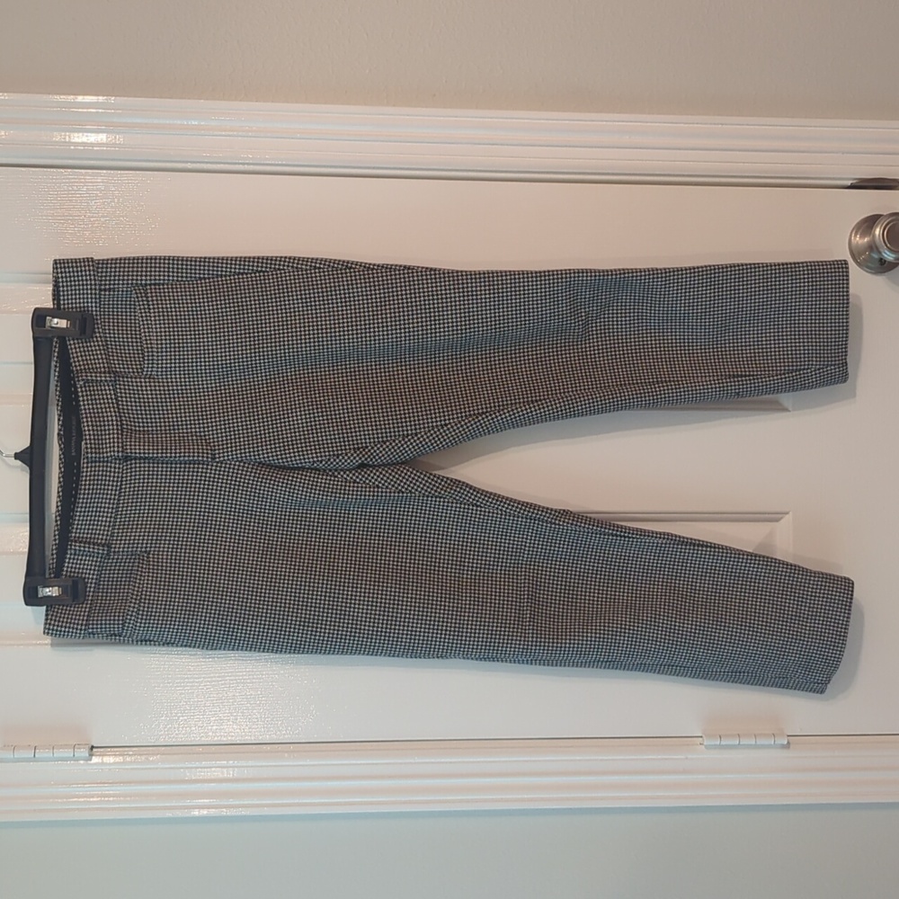Banana Republic Sloan Pant in Houndstooth, Size 2P